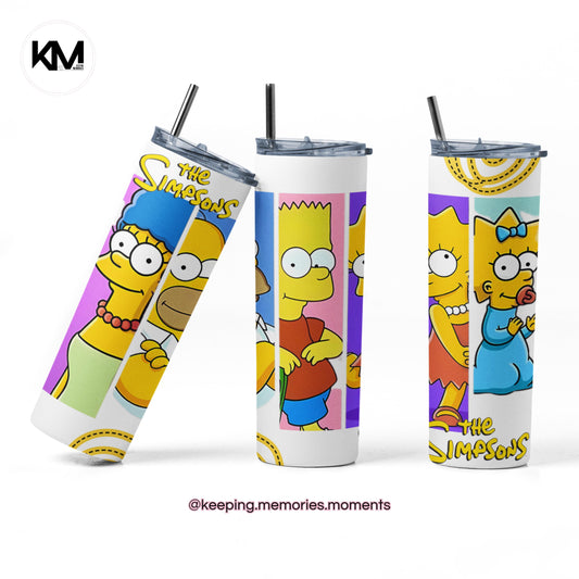 The Simpsons  20oz. Skinny Tumbler