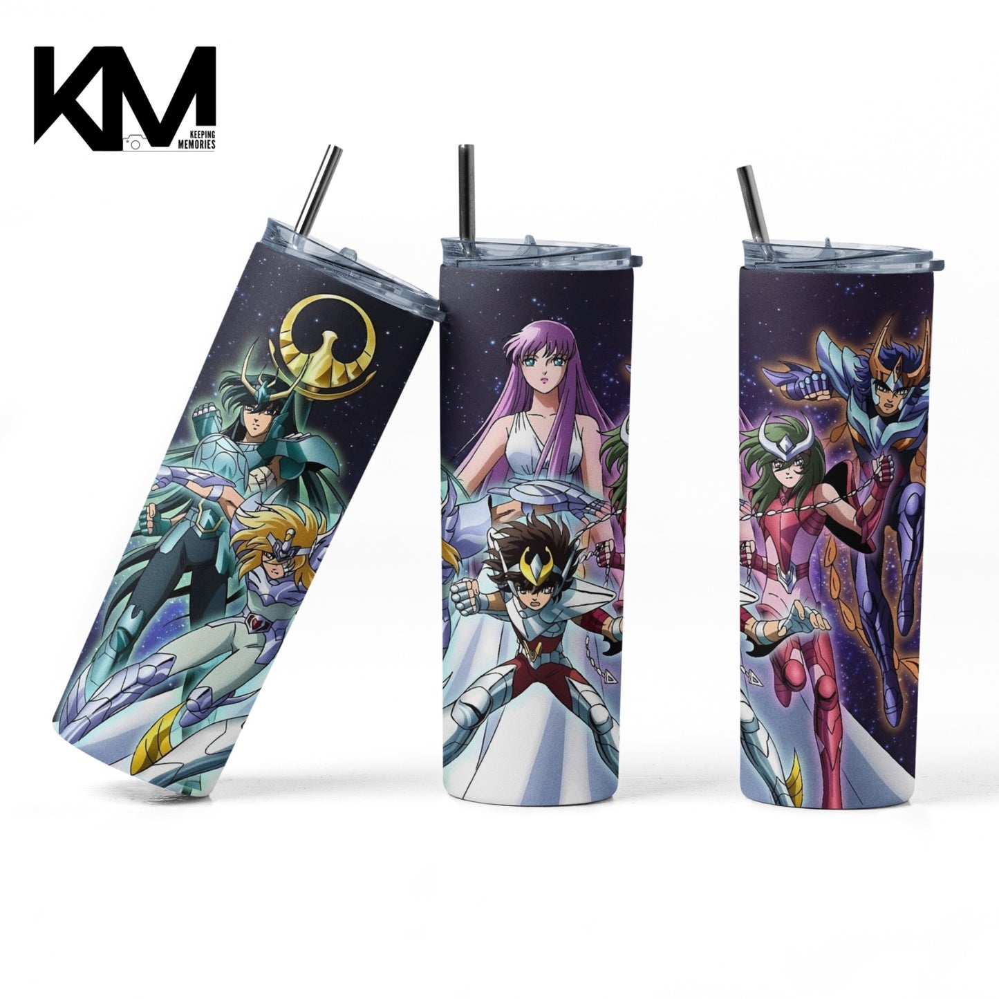 Knights of the Zodiac: Saint Seiya Skinny Tumblr 20 oz