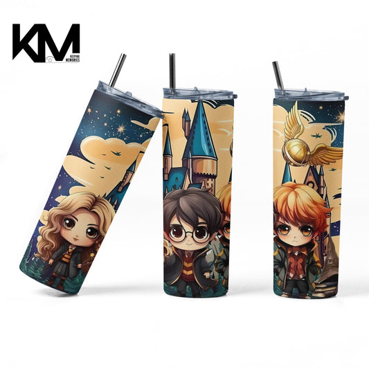 Harry Potter. Skinny Tumbler 20oz