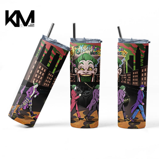 The Joker. 20oz. Skinny Tumbler