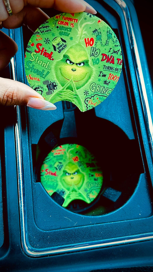 The Grinch. Car Coaster