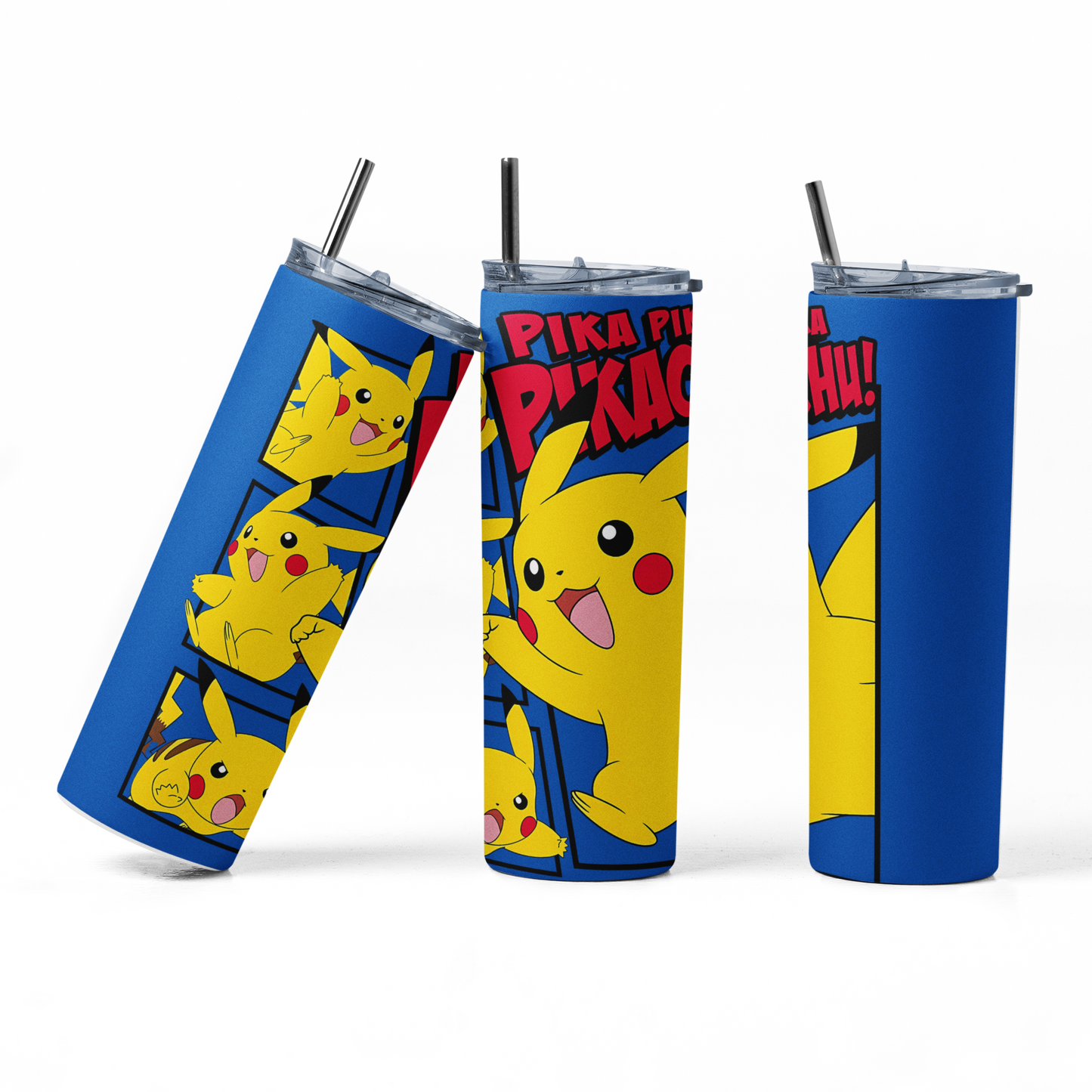 Pikachu Skinny Tumbler 20oz