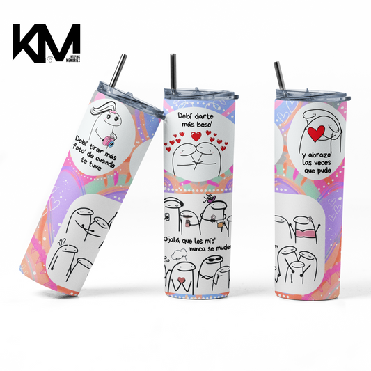 DtMF - (Female) Bad Bunny Skinny Tumbler 20oz