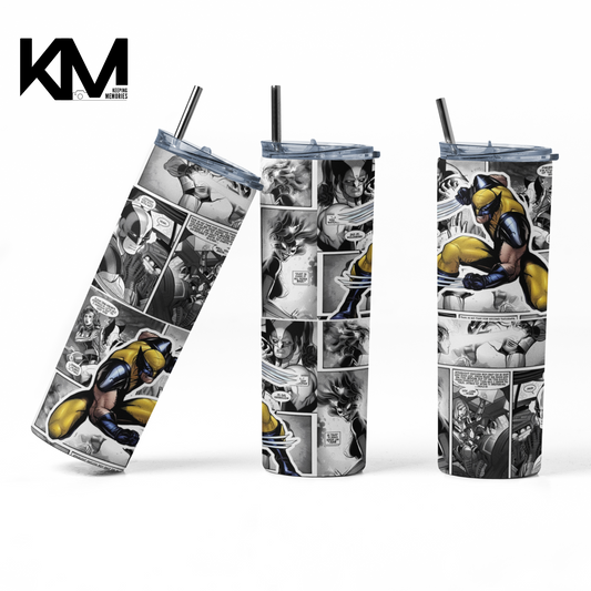 Wolverine Skinny Tumbler 20oz