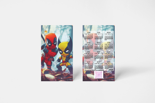 Deadpool & Wolverine Calendar