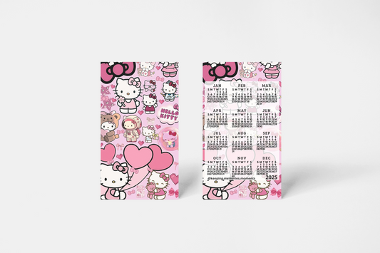 Hello Kitty Hearts Calendar